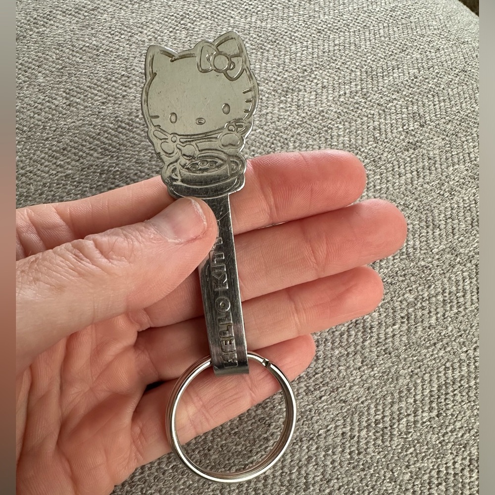 *SOLD* RARE Hello Kitty Spoon Keychain - Picture 3 of 6